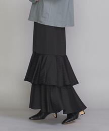 BEAUTY&YOUTH UNITED ARROWS | BY　ジャカードフレアマーメイドマキシスカート -ウォッシャブル-(スカート)