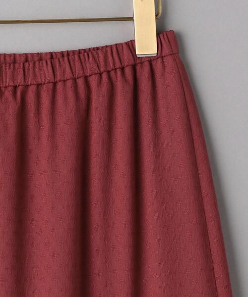 BEAUTY&YOUTH UNITED ARROWS（ビューティーアンドユースユナイテッドアローズ）の「BY　ジャカードフレアマーメイドマキシスカート -ウォッシャブル-（スカート・レディース・ワインレッド/ブラック・M/S）」の11枚目の写真