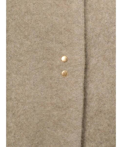 LAGUNAMOON(ラグナムーン)の「ラクーン配色ニットカーディガン(カーディガン/ボレロ・レディース・ベージュ/イエロー/アイボリー・FREE)」の15枚目の写真