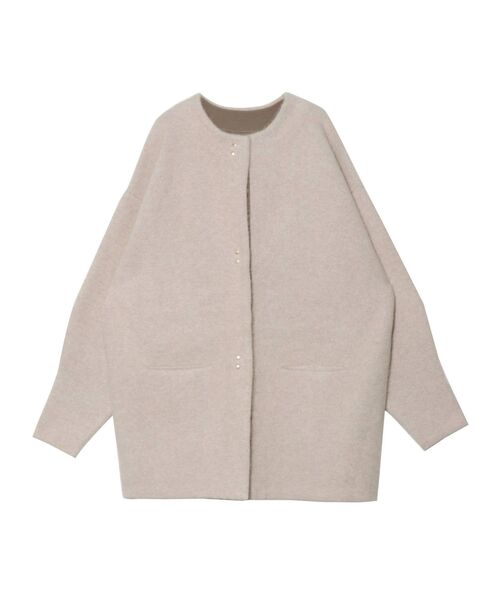 LAGUNAMOON(ラグナムーン)の「ラクーン配色ニットカーディガン(カーディガン/ボレロ・レディース・ベージュ/イエロー/アイボリー・FREE)」の19枚目の写真