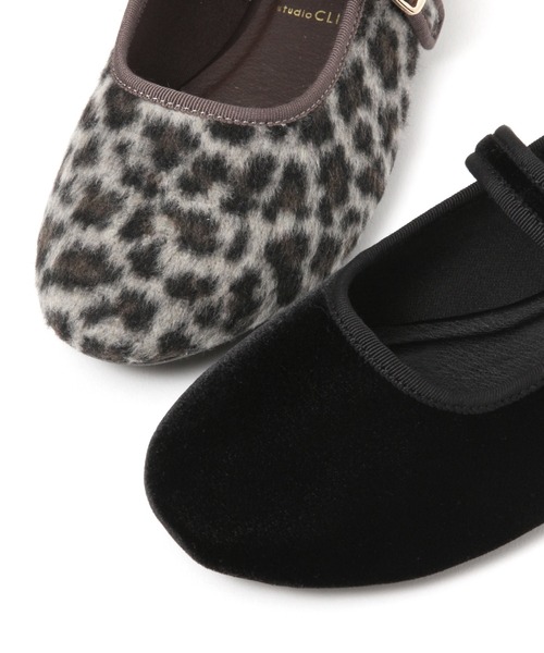 studio CLIP（スタディオクリップ）の「ストラップバレエシューズ（バレエシューズ・レディース・ブラック/その他1・LARGE/MEDIUM）」の19枚目の写真