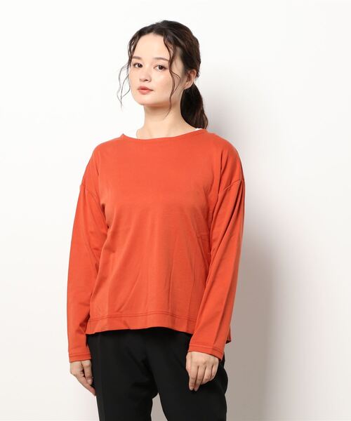 sm2rhythm（サマンサモスモスリズム）の「スムース前後着カーディガン（カーディガン/ボレロ・レディース・ホワイト/ブラック/グレー/オレンジ・ﾌﾘ-）」の8枚目の写真