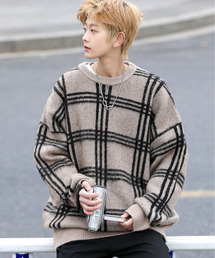 ニット セーター チェック柄 ファッション通販 Zozotown
