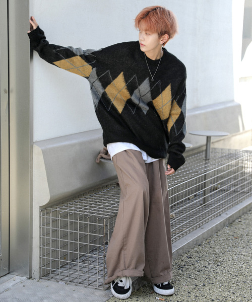 ジャーナルスタンダード　モヘヤパターンカーディガンL　ゼブラ総柄ニット　アニマル Sawa a la mode レディース トップス ニット セーター ゼブラ柄