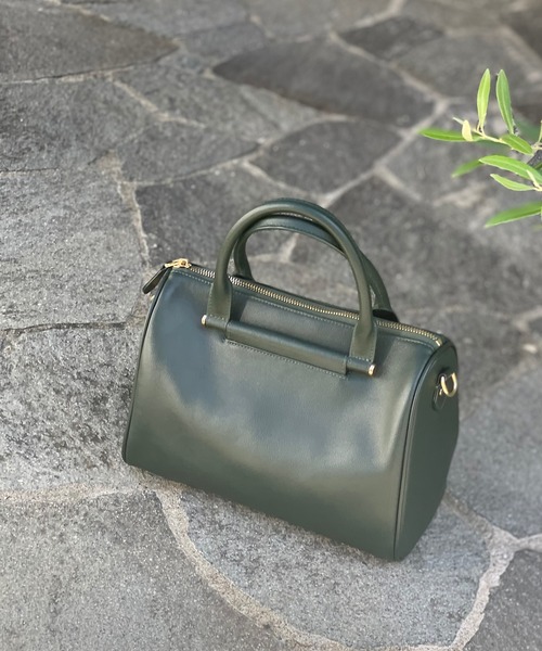story.（ストーリー）の「【story.(ストーリー)】別注カラーボストン（ボストンバッグ・レディース・ベージュ/サックスブルー/グリーン・FREE）」の3枚目の写真