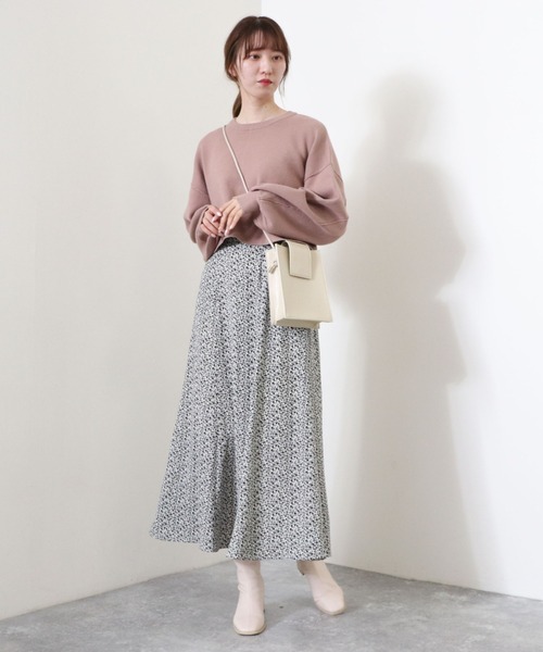 archives（アルシーヴ）の「短丈ニットプルオーバー（ニット/セーター・レディース・グリーン/アイボリー/グレイッシュベージュ/チャコールグレー/ピンクベージュ/ブルー・MEDIUM）」の19枚目の写真