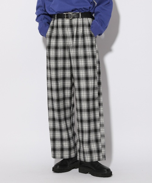 PBLIM（ページボーイリム）の「【PAGEBOYLIM】ワイドトラウザー（その他パンツ・レディース・ピンク/ブルー/ブラック系その他/ブラック/オレンジ/グリーン系その他4・MEDIUM/LARGE）」の3枚目の写真