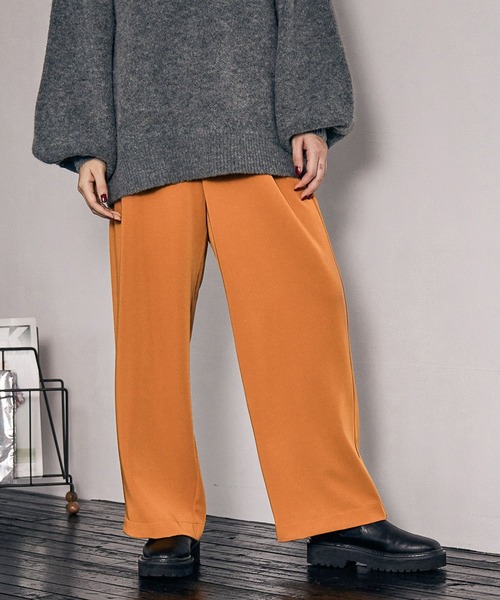 PBLIM（ページボーイリム）の「【PAGEBOYLIM】ワイドトラウザー（その他パンツ・レディース・ピンク/ブルー/ブラック系その他/ブラック/オレンジ/グリーン系その他4・MEDIUM/LARGE）」の17枚目の写真