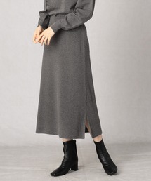 Comme　Ca　Mature | 【セットアップ対応】Ａラインリブスカート(スカート)