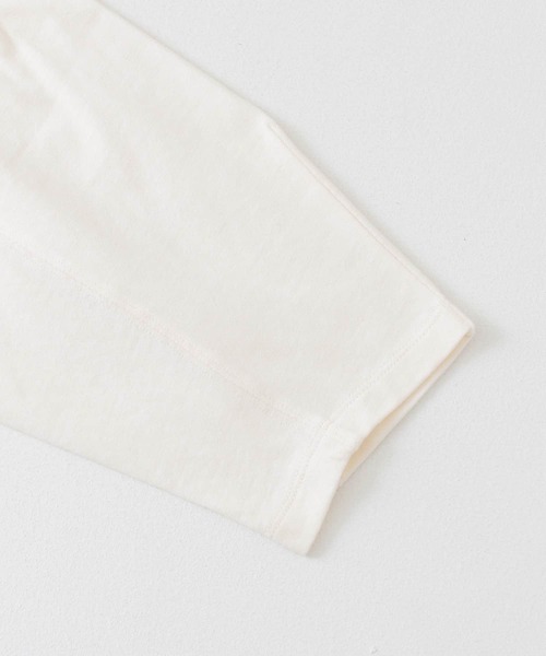 KBF（ケイビーエフ）の「ドルマンBIGロンTシャツ（Tシャツ/カットソー・レディース・チャコールグレー/アイボリー/ピンク・ONE）」の14枚目の写真