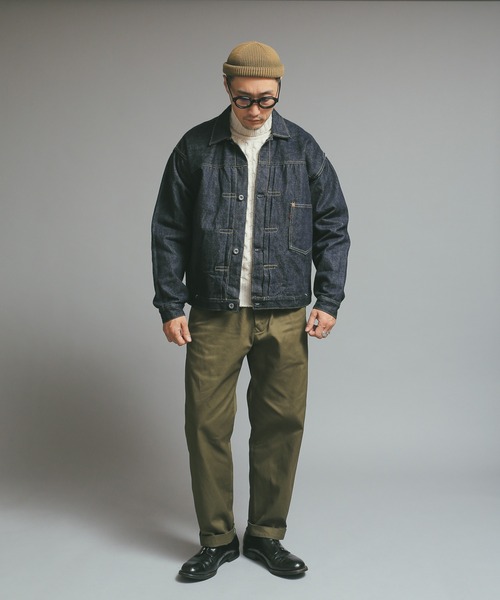 WAIPER.inc（ワイパーインク）の「Vintage Twill Chino Pants（チノパンツ・メンズ・ブラック/ベージュ/カーキ・M/L/S）」の20枚目の写真