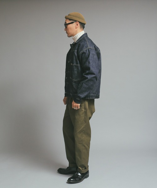 WAIPER.inc（ワイパーインク）の「Vintage Twill Chino Pants（チノパンツ・メンズ・ブラック/ベージュ/カーキ・M/L/S）」の22枚目の写真