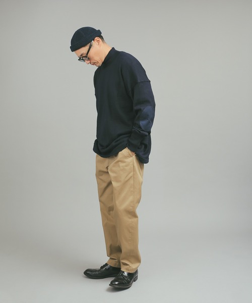 WAIPER.inc（ワイパーインク）の「Vintage Twill Chino Pants（チノパンツ・メンズ・ブラック/ベージュ/カーキ・M/L/S）」の5枚目の写真
