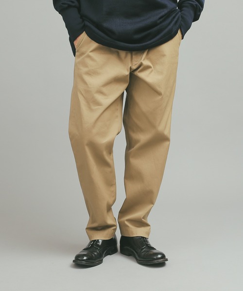 WAIPER.inc（ワイパーインク）の「Vintage Twill Chino Pants（チノパンツ・メンズ・ブラック/ベージュ/カーキ・M/L/S）」の4枚目の写真