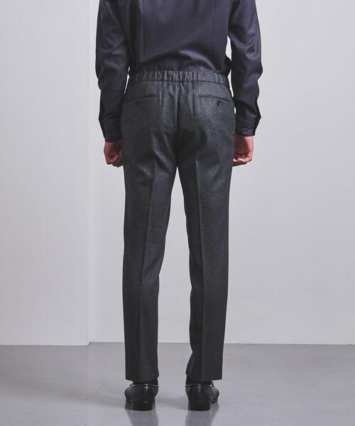 UNITED ARROWS（ユナイテッドアローズ）の「＜UNITED ARROWS＞ ライトサキソニー ソリッド ハーフギャザー イージーパンツ（その他パンツ・メンズ・グレー/ダークグレー・50/52/42/44/46/48）」の3枚目の写真