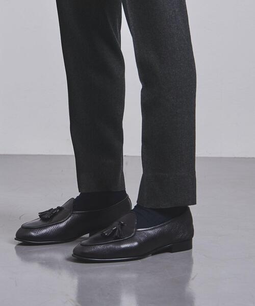 UNITED ARROWS（ユナイテッドアローズ）の「＜UNITED ARROWS＞ ライトサキソニー ソリッド ハーフギャザー イージーパンツ（その他パンツ・メンズ・グレー/ダークグレー・50/52/42/44/46/48）」の11枚目の写真