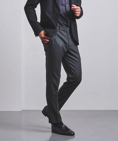 UNITED ARROWS（ユナイテッドアローズ）の「＜UNITED ARROWS＞ ライトサキソニー ソリッド ハーフギャザー イージーパンツ（その他パンツ・メンズ・グレー/ダークグレー・50/52/42/44/46/48）」の10枚目の写真