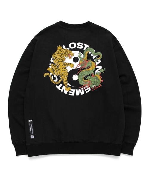LMCの「【LMC】YINYANG SWEATSHIRT / エルエムシー 陰陽 グラフィック スウェットシャツ(スウェット・メンズ・ブラック/ブラウン・SMALL/MEDIUM/LARGE/X-LARGE)」の1枚目の写真