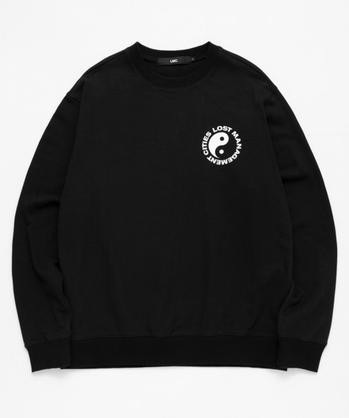 LMCの「【LMC】YINYANG SWEATSHIRT / エルエムシー 陰陽 グラフィック スウェットシャツ(スウェット・メンズ・ブラック/ブラウン・SMALL/MEDIUM/LARGE/X-LARGE)」の12枚目の写真