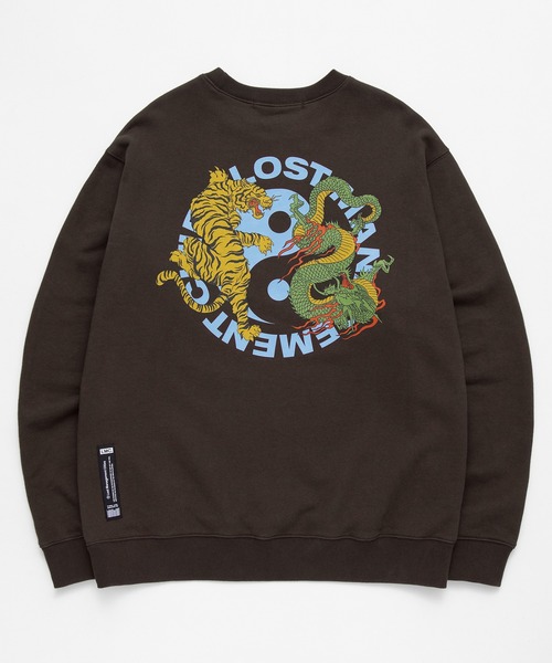 LMCの「【LMC】YINYANG SWEATSHIRT / エルエムシー 陰陽 グラフィック スウェットシャツ(スウェット・メンズ・ブラック/ブラウン・SMALL/MEDIUM/LARGE/X-LARGE)」の5枚目の写真