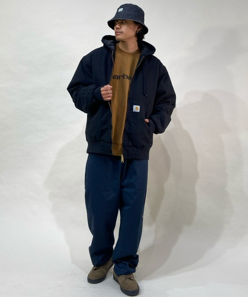 Carhartt WIP（カーハートダブリューアイピー）の「Carhartt WIP/カーハートダブリューアイピー  オージーアクティブジャケット I027360（マウンテンパーカー・メンズ・ベージュ/グレー/ブラック/パープル/ブラウン・L/M/XXL/XL）」の14枚目の写真