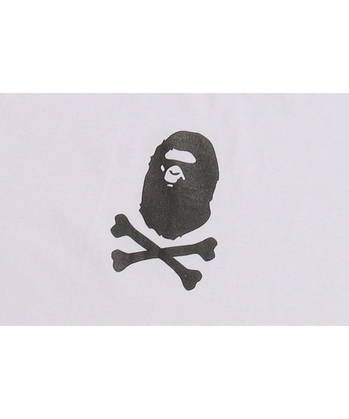 A BATHING APE(アベイシングエイプ)の「【PIRATE STORE EXCLUSIVE】SMALL APE CROSSBONE TEE M(Tシャツ/カットソー・メンズ・ホワイト/ブラック・SMALL/MEDIUM/LARGE/X-LARGE/XX-LARGE)」の8枚目の写真