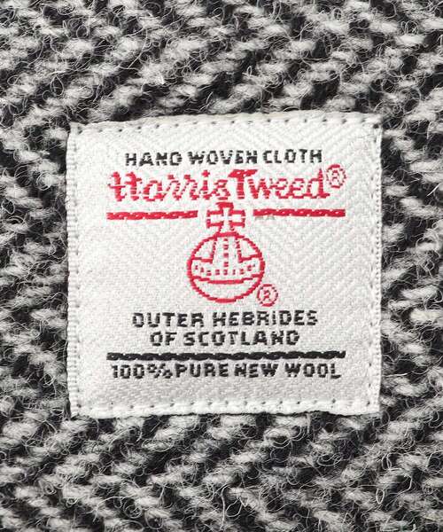 HARRIS TWEED（ハリスツイード）の「◆【WEB限定】ハリスツイード生地使用 イヤーマフラー / Harris Tweed（イヤーマフ・メンズ・グレー系1/ブラック系1・00）」の8枚目の写真