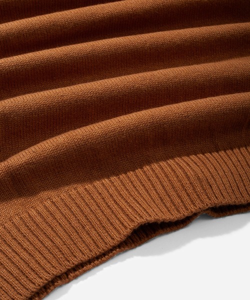 Saturdays NYC(サタデーズ ニューヨークシティ )の「Greg Sweater(ニット/セーター・メンズ・ダークブラウン/レッド・L/M/S/XL/X-SMALL)」の5枚目の写真
