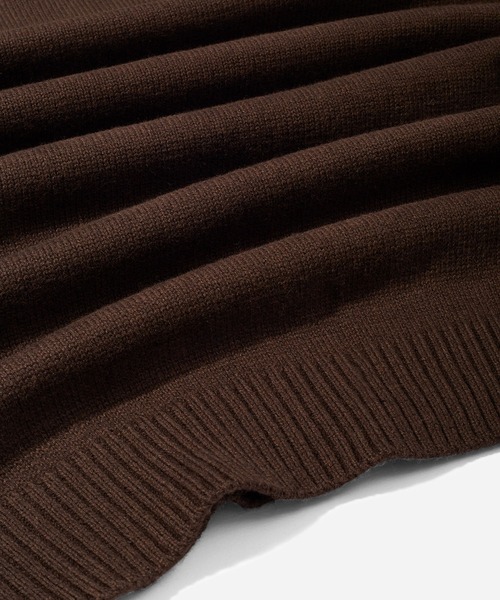 Saturdays NYC(サタデーズ ニューヨークシティ )の「Greg Sweater(ニット/セーター・メンズ・ダークブラウン/レッド・L/M/S/XL/X-SMALL)」の3枚目の写真