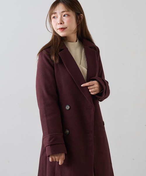 natural couture プチナチュ ロングコート グリーン Sサイズ natural couture プチナチュ ロングコート グリーン Sサイズ