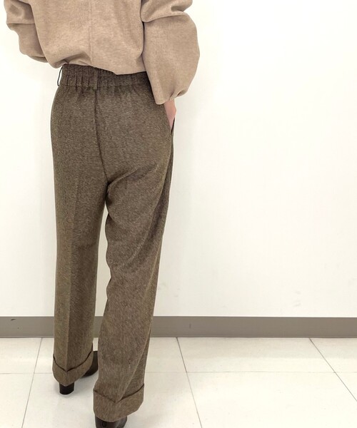 DRESKIP（ドレスキップ）の「◆ツイードヘリンボーンパンツ（その他パンツ・レディース・ライトベージュ/ブラック/ダークブラウン・02/03/04）」の12枚目の写真