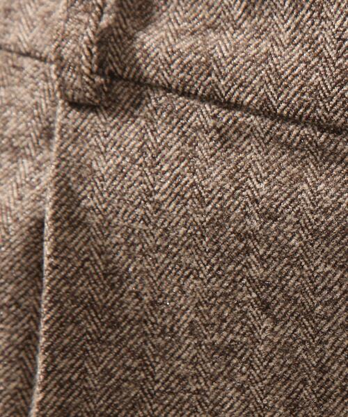 DRESKIP（ドレスキップ）の「◆ツイードヘリンボーンパンツ（その他パンツ・レディース・ライトベージュ/ブラック/ダークブラウン・02/03/04）」の15枚目の写真