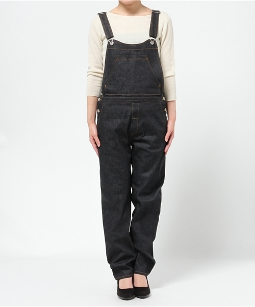 Sheta（シータ）の「ボーイズオーバーオール（デニムパンツ・レディース・インディゴブルー・FREE）」の8枚目の写真