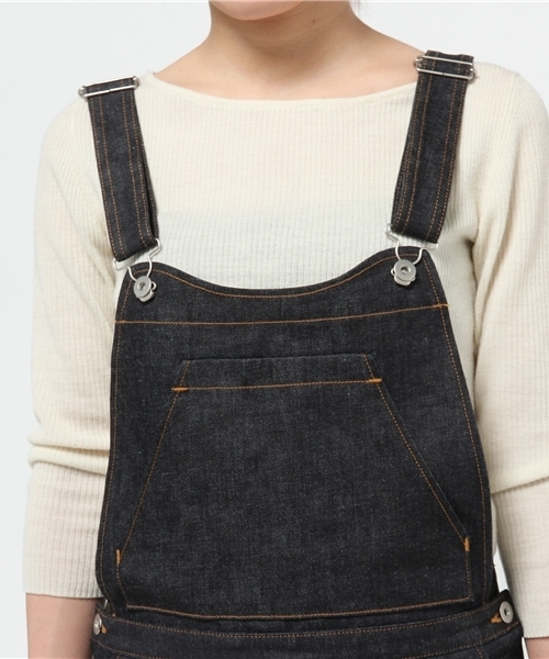 Sheta（シータ）の「ボーイズオーバーオール（デニムパンツ・レディース・インディゴブルー・FREE）」の11枚目の写真