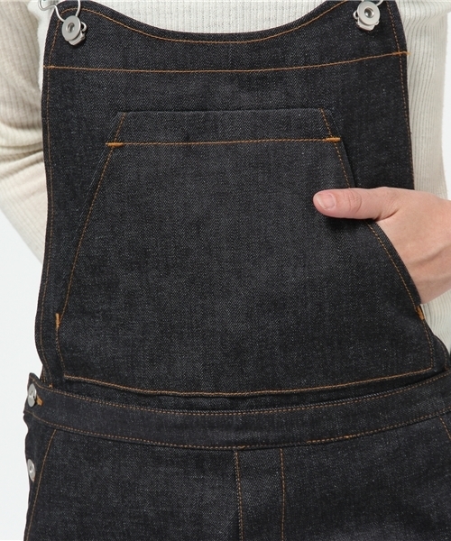 Sheta（シータ）の「ボーイズオーバーオール（デニムパンツ・レディース・インディゴブルー・FREE）」の2枚目の写真