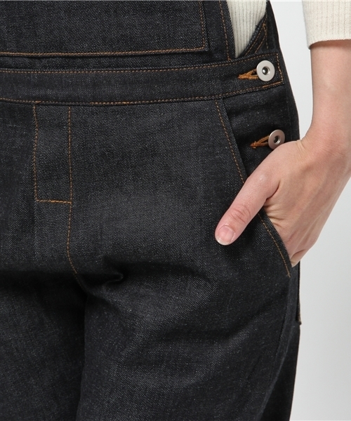 Sheta（シータ）の「ボーイズオーバーオール（デニムパンツ・レディース・インディゴブルー・FREE）」の3枚目の写真