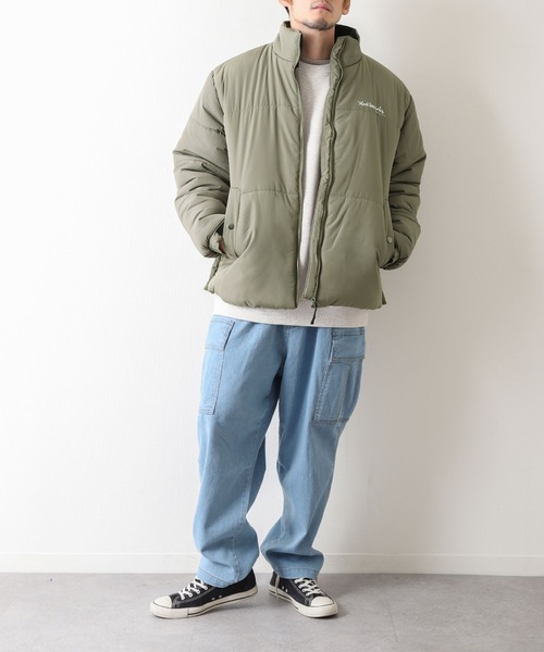 Mark Gonzales(マーク・ゴンザレス)の「【別注】【Mark Gonzales】中綿ダウンジャケット/ブルゾン(ダウンジャケット/コート・メンズ・ホワイト/ブラック/カーキ/クリーム・MEDIUM/LARGE)」の16枚目の写真