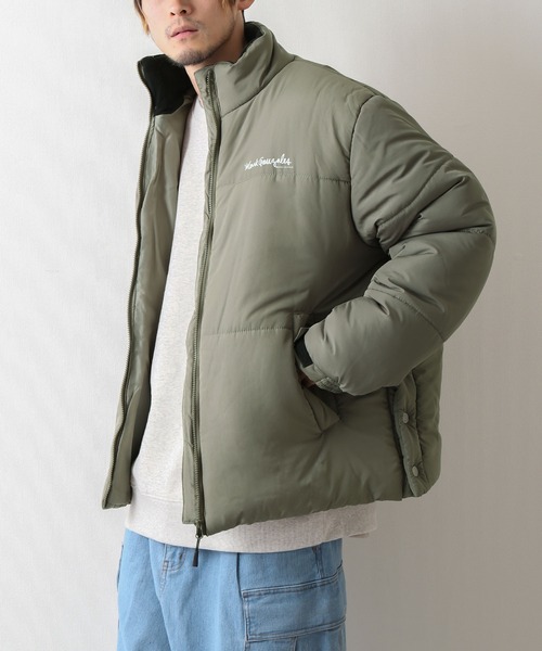 Mark Gonzales(マーク・ゴンザレス)の「【別注】【Mark Gonzales】中綿ダウンジャケット/ブルゾン(ダウンジャケット/コート・メンズ・ホワイト/ブラック/カーキ/クリーム・MEDIUM/LARGE)」の18枚目の写真