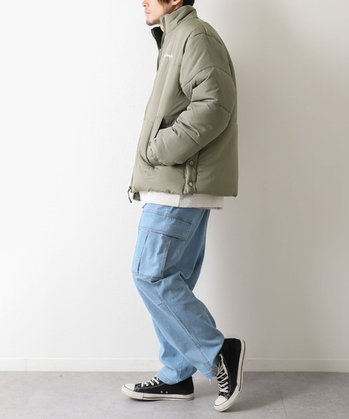 Mark Gonzales(マーク・ゴンザレス)の「【別注】【Mark Gonzales】中綿ダウンジャケット/ブルゾン(ダウンジャケット/コート・メンズ・ホワイト/ブラック/カーキ/クリーム・MEDIUM/LARGE)」の17枚目の写真