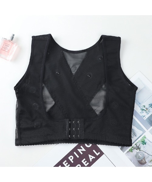 おしゃれスタ(オシャレスタ)の「美バスト柔らかコルセット 姿勢矯正【補正下着】(ナイトブラ・レディース・ブラック/ベージュ・M/L/XL/XXL)」の16枚目の写真