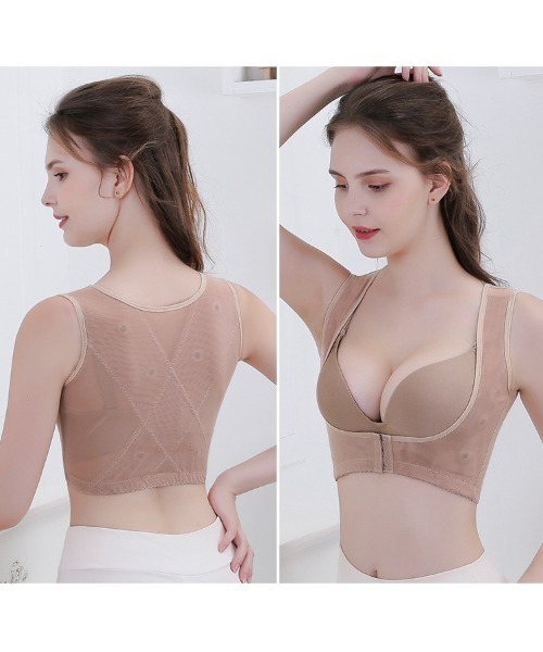 おしゃれスタ(オシャレスタ)の「美バスト柔らかコルセット 姿勢矯正【補正下着】(ナイトブラ・レディース・ブラック/ベージュ・M/L/XL/XXL)」の14枚目の写真