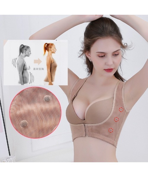 おしゃれスタ(オシャレスタ)の「美バスト柔らかコルセット 姿勢矯正【補正下着】(ナイトブラ・レディース・ブラック/ベージュ・M/L/XL/XXL)」の10枚目の写真