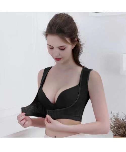 おしゃれスタ(オシャレスタ)の「美バスト柔らかコルセット 姿勢矯正【補正下着】(ナイトブラ・レディース・ブラック/ベージュ・M/L/XL/XXL)」の18枚目の写真
