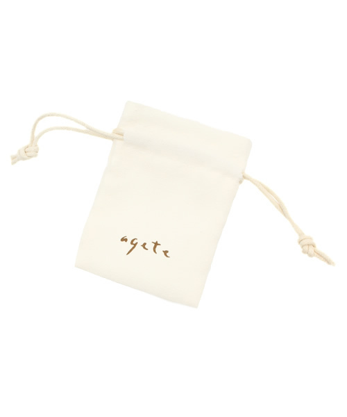 agete（アガット）の「K10ネックレス（10151116009）（ネックレス・レディース・ホワイト系その他・FREE）」の5枚目の写真