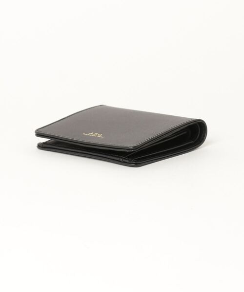 A.P.C.（アーペーセー）の「A.P.C. Mael COMPACT WALLET アー・ペー・セー コンパクト 財布（財布・レディース・ブラック/ブラウン・FREE）」の11枚目の写真