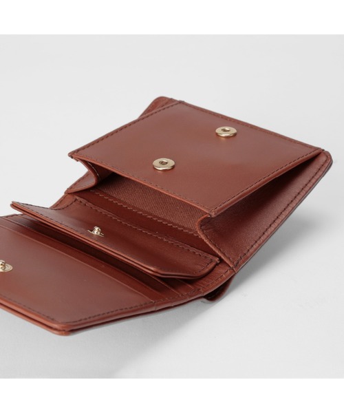a.p.c. compact mael コンパクト財布　二つ折り　文字シルバー