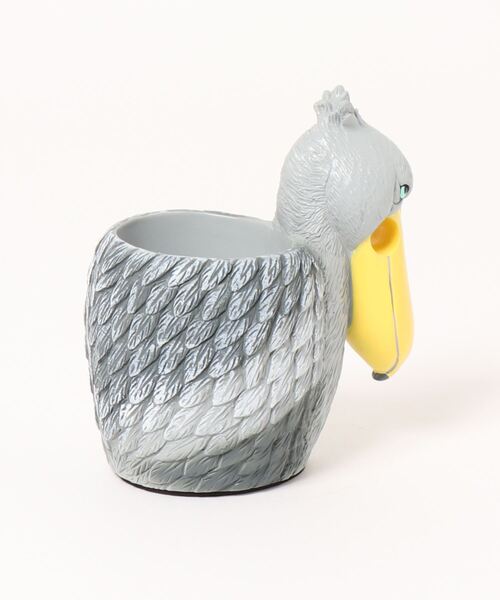 BIRTHDAY BAR（バースデイバー）の「ハシビロコウ ペンスタンド（ステーショナリー・レディース・グレー・フリー）」の5枚目の写真