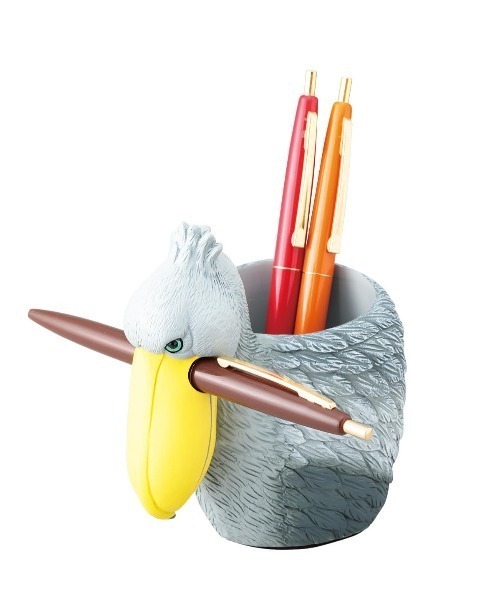 BIRTHDAY BAR（バースデイバー）の「ハシビロコウ ペンスタンド（ステーショナリー・レディース・グレー・フリー）」の8枚目の写真