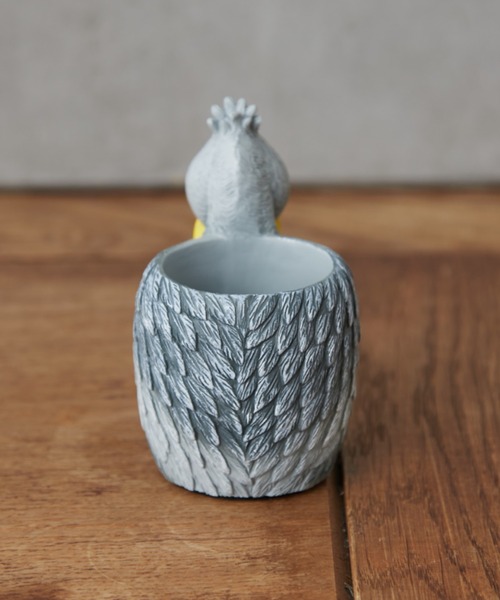 BIRTHDAY BAR（バースデイバー）の「ハシビロコウ ペンスタンド（ステーショナリー・レディース・グレー・フリー）」の10枚目の写真