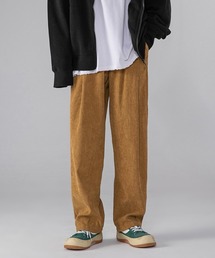 ルーズシルエット コーデュロイ イージーワイドパンツ